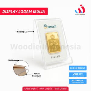 Display Logam Mulia Lebar 5cm