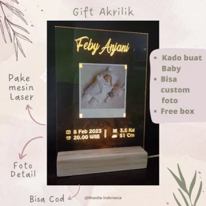Papan Nama Biodata Bayi