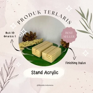 Price Tag Holder Dudukan akrilik