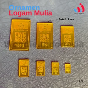 Replika Emas Logam Mulia