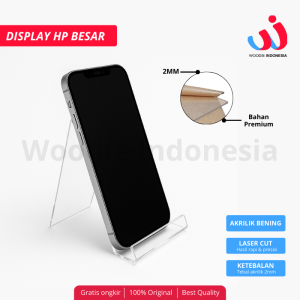 Display Akrilik Stand HP Dudukan Handphone Stand HP Kantor Stand Hp Etalase