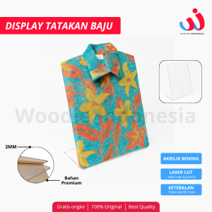 Display Tatakan Baju Mahar Seserahan Hantaran Box Akrilik Model L