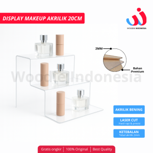 Display Make Up Hantaran Pernikahan Display Skincare Display Parfum 2 & 3 Tingkat Yang Depan Datar